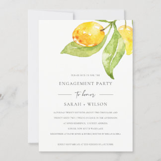 INVITATION BOHO JAUNE COULEUR D'EAU FOLIAGE FIANÇAILLES OLIVE