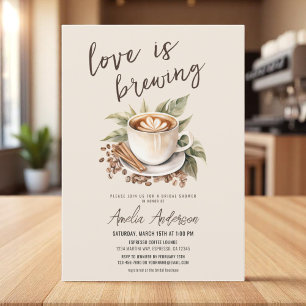 Invitation Boho Love est en train de brasser Fête des mariées