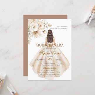 Invitation Boho Quinceanera