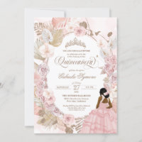 Boho Quinceanera roses roses séchées Orchidée flor