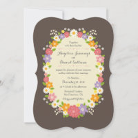 Boho Rustic Floral Mariage