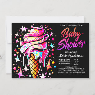Invitation Boho Scoop Delight Baby shower