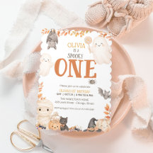 Boho Spooky One 1er Anniversaire Gentil Fantôme Ha