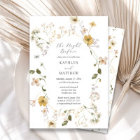 Boho Whimsical fleur sauvage Moderne La Nuit Avant