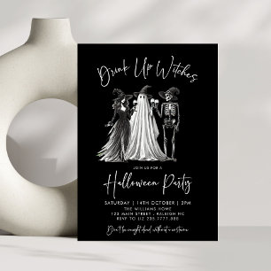 Invitation Boire des sorcières Cocktails Adulte Halloween Par