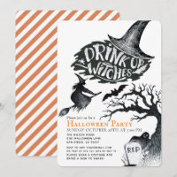 Boire des sorcières fête d'Halloween