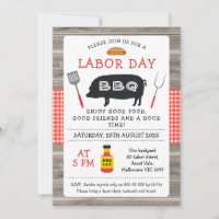Bois Rouge Pâté Cochon Fête du Travail BBQ Invitat
