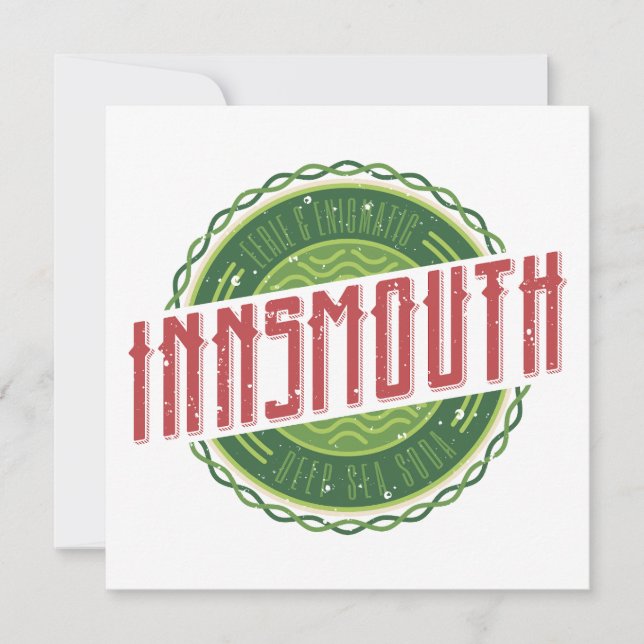 Invitation Boisson gazeuse Innsmouth Lovecraft Soda (Devant)