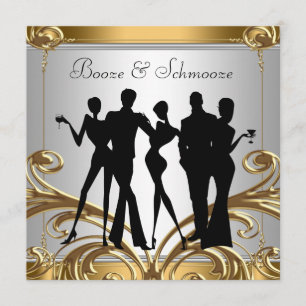 Invitation Boissons alcoolisées et Schmooze