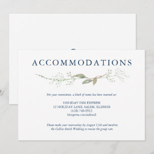 Invitation Boîtier Mariage de couronne de gypsophila