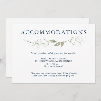 Invitation Boîtier Mariage de couronne de gypsophila