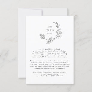 Invitation Boîtier numérique de Mariage de couronne de monogr