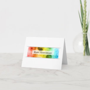 Invitation bokeh heureux d'anniversaire
