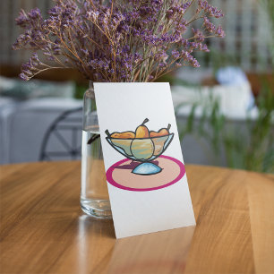 Invitation Bol de fruits