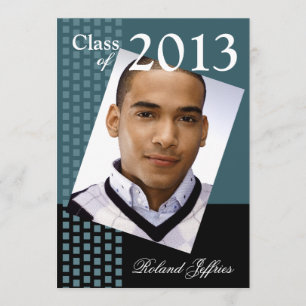 Invitation Bold Fresh Class of 2013 Grad Photo Party