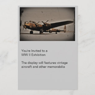 Invitation Bombe lourd britannique