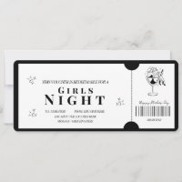 Bon de nuit pour filles minimaliste en gras