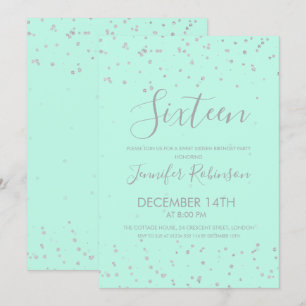 Invitation Bonbon en bon état 16 points d'aluminium argenté