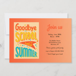 Invitation Bonjour à l'école