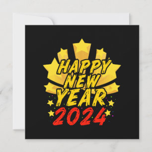 Invitation Bonne année 2024 