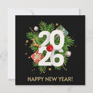 Invitation Bonne année 2026