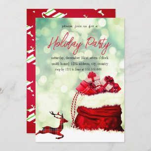 Invitation Bonne et bénie fête de Noël