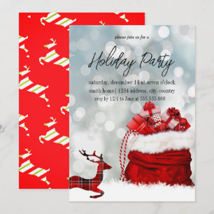 Invitation Bonne et bénie fête de Noël