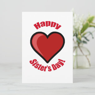 Invitation Bonne Fête de la Soeur !