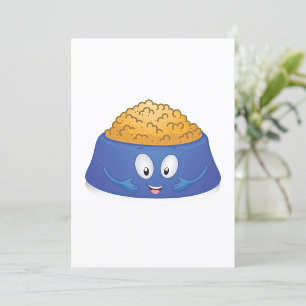 Invitation Bonne nourriture pour chien