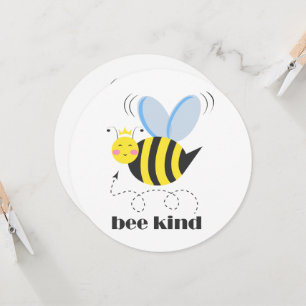 Invitation Bonne princesse d'abeille avec couronne et slogan
