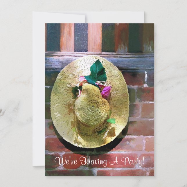 INVITATION BONNET (Devant)