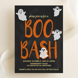 Invitation Boo Bash Halloween