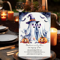 Boo I do Cute Ghosts Halloween Fête des mariées