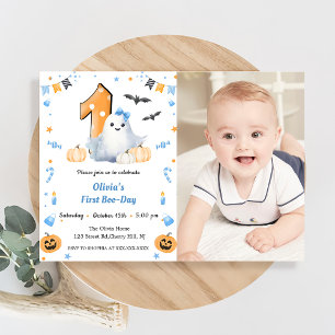 Invitation Boo Premier anniversaire