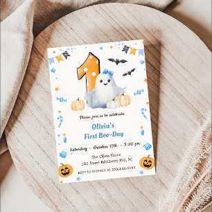 Invitation Boo Premier anniversaire
