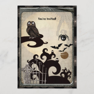Invitation Boo-Tilicious Halloween ÉVÉNEMENT PARTIE