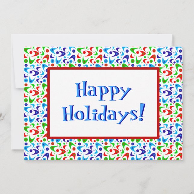 Invitation Boomerangs de vacances (Devant)