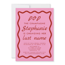 Bord rose et rouge pop la nuptiale Champagne