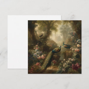 Invitation Bosquet Anglais Trio Manoir Paon Évocation