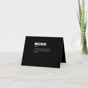 Invitation Boss Funny Définition Joyeux Boss's Day