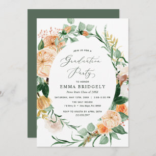 Invitation Botanique Boho Neutral Greenery Party