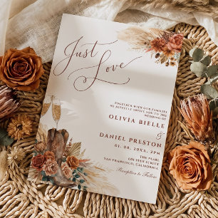 Invitation Bottes de cowboy occidentales rustiques Mariage Pa