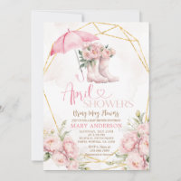 Bottes parapluies rose Roses avril Douches