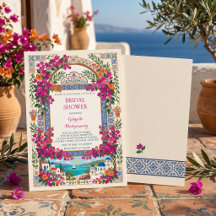 Bougainvillea Méditerranéen Fête de Mariage Grecqu