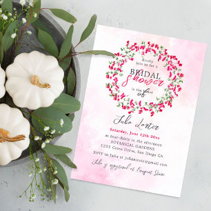 Invitation Bougainvillea Tropical Fleur Sauvage Shower Nuptia