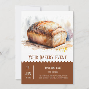 Invitation Boulangerie