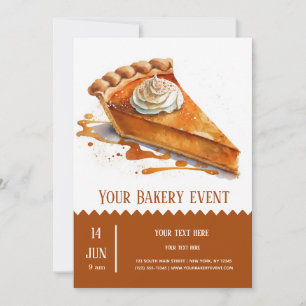 Invitation Boulangerie