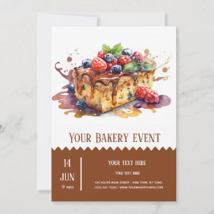 Invitation Boulangerie