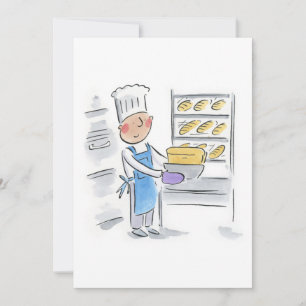Invitation Boulangerie