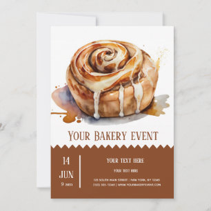 Invitation Boulangerie